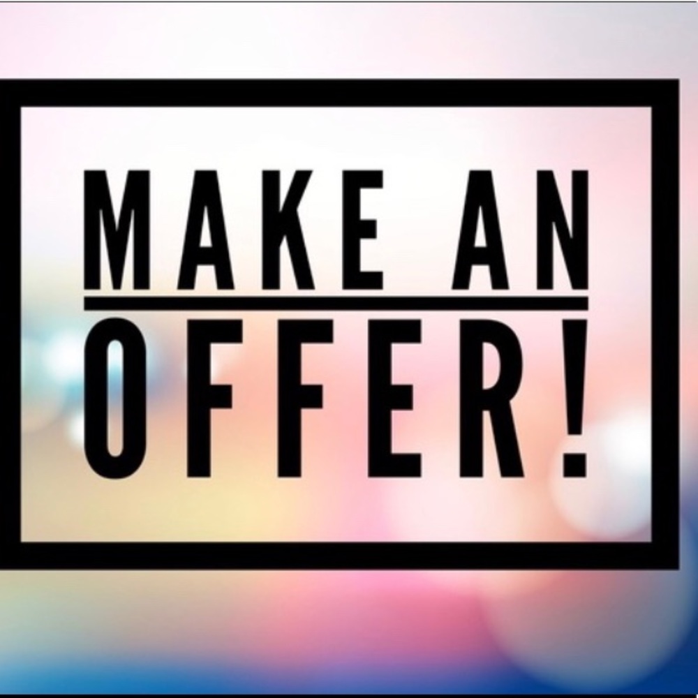 Offers are welcome!:)